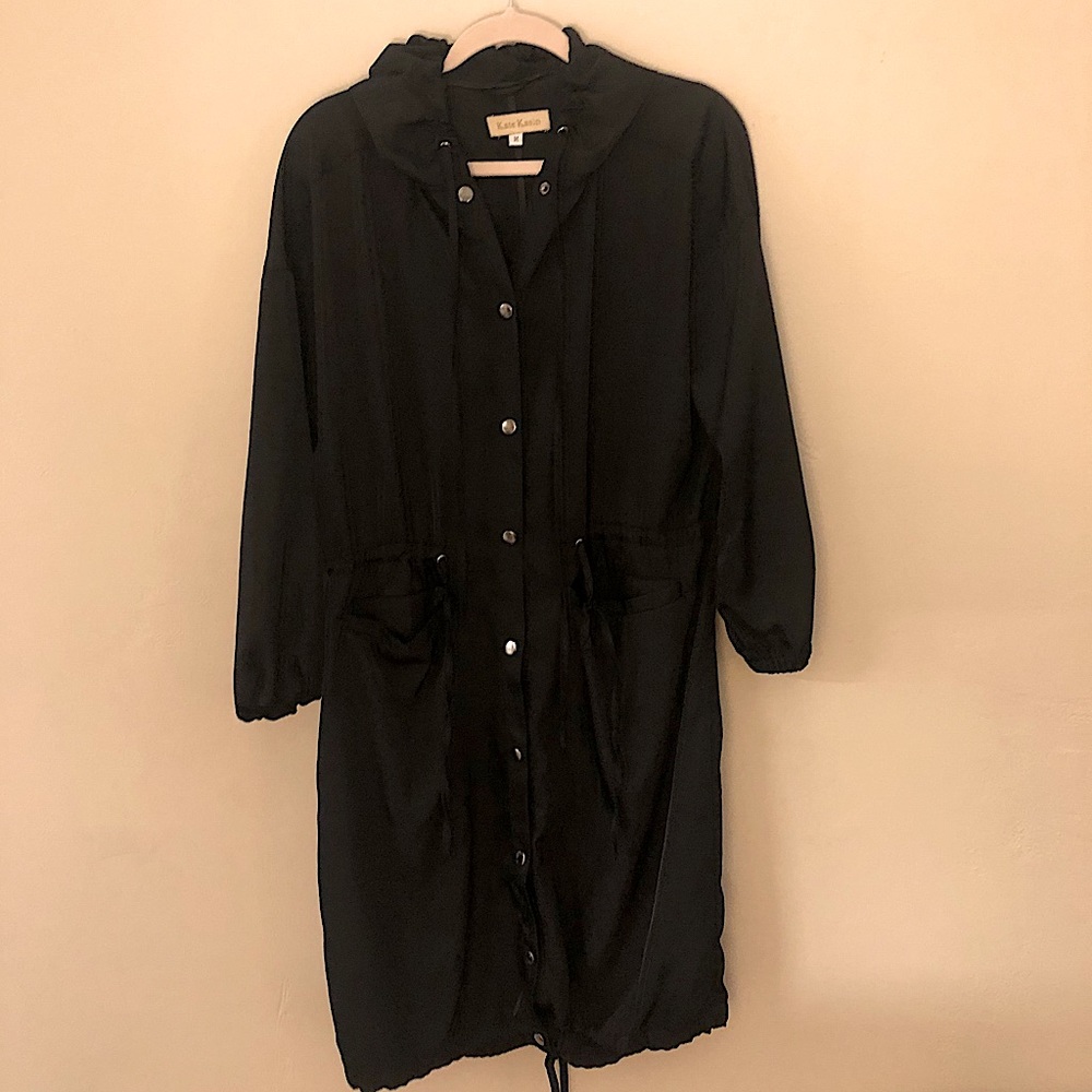 Satin Over coat Trench